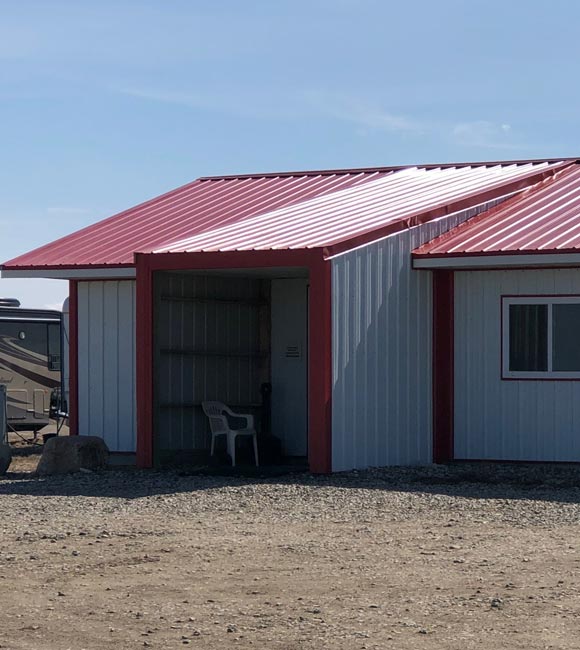 shelter at williston fox run rv park